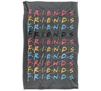 Friends Repeat Super Soft Silky Touch Blanket - 91 x 147 cm