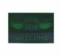 Friends Rubber Central Perk Door Mat Green/grey (One Size)