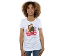 Friends She Got Off The Plane Cotton T-Shirt In White White