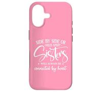 Friends Side By Side Miles Apart Sisters Connected by Heart Case for iPhone 17