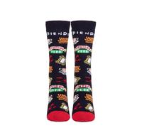 Friends Socks Womens Thermal 1.6 TOG Fun Gift TV Show Heat Holders - 1 Pair, 4-8