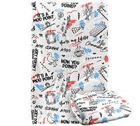 Friends Tag Lines Super Soft Snuggle Blanket with Silky Touch - 91 x 147 cm