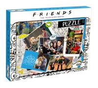 OFFICIAL FRIENDS SCRAPBOOK TV SERIES 1000 PIECE JIGSAW PUZZLE NEW IN GIFT BOX