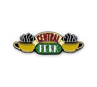 FRIENDS TV Show Central Perk Pin Badge - Exclusive Design | - Zinc / Copper / Aluminium