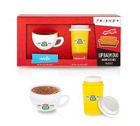 Friends TV Show Lip Balm Set | MAD Beauty | Central Perk Coffee Gift | Vanilla & Caramel Hydrating Duo