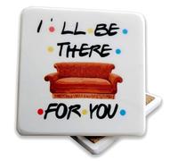 Friends TV Show Marble Coaster, 'I'll Be There For You' Design Friends Lover gift