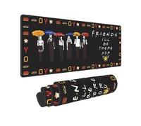 Friends tv Show Merchandise Mouse Pads with Design Novelty Large Keyboard Pad Non-Slip Extended Full Desk Cute Keyboard Mat Waterproof XXL Gaming Mousepad Gifts Notebook Office Computer mat