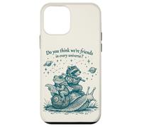 Friends Universe Raccoon Frog Snail Space Cute Funny Case for iPhone 12 mini