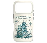 Friends Universe Raccoon Frog Snail Space Cute Funny Case for iPhone 17 Pro