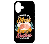 Friends We Might Be A Mess But We're Besties Nonetheless BFF Case for iPhone 17