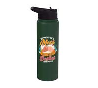 Friends We Might Be A Mess But We're Besties Nonetheless BFF Stainless Steel Insulated Water Bottle