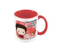 Friends We Were On A Break Chibi Ross Mug White/red (One Size)