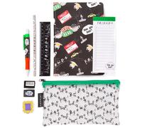 Stationery Set Friends Black One Size