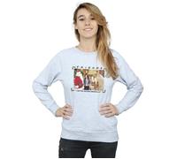 Friends Women's I Am The Holiday Armadillo Sweatshirt in Grey | Size: Small Friends Grey S