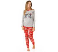 Friends Womens/Ladies Christmas Long Pyjama Set