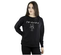 Friends Women's Lobster Logo Sweatshirt in Black | Size: Medium Friends Black M