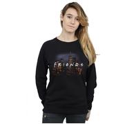 Friends Women's Logo Skyline Sweatshirt in Black | Size: Large Friends Black L