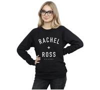 Friends Women's Rachel & Ross Text Sweatshirt in Black | Size: Small Friends Black S