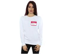 Friends Women's Regina Phalange Name Tag Sweatshirt in White | Size: Medium Friends White M