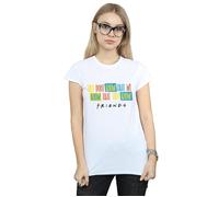 Friends Women's They Don´t Know Script Cotton T-Shirt in White | Size: Small Friends White S