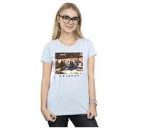 Friends Women's Three Wise Guys Cotton T-Shirt in Grey | Size: 2XL Friends Grey 2XL