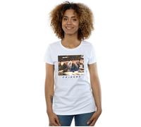 Friends Women's Three Wise Guys Cotton T-Shirt in White | Size: Medium Friends White M