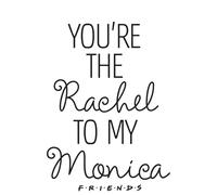 Friends You're The Rachel Men's T-Shirt - White - 4XL