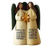 Friendship Angel Statue, Friendship Gifts Statue Collectible Figurines Friendship Celebration Gift Desktop Ornament Home Decoration (#2)