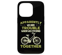 Friendship Biking Group Husband and Wife Cycling Partners Case for iPhone 13 Pro