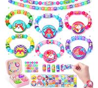 Friendship Bracelet Making Kit for Girl: Craft Kits for Kids Girls Birthday Presents - Gifts for 5 6 8 10 Year Old Girls Toys - Sticky Rolls Bracelets Jewelry Arts and Crafts for Kids Age 5 7 9 11 12