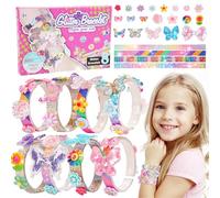 Friendship Bracelet Making Kit for Girls Toys Craft Kits for Kids Ages 5-12 | Gifts for 5 6 7 8 9 10 Year Old Girls Birthday Present, Toys for Girls Jewellery Making Kit, Party Favors Supplies(Butterfly)