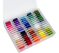 Friendship Bracelet String Kit String Bracelet Making Kit with 80 Skeins Embroidery Floss Cross Stitch Thread with Storage Box