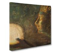 Friendship by Mikalojus Konstantinas Canvas Print | Gallery Wrapped 30mm Frame Wall Art | 20x20 inches | Ready to Hang | Modern Picture | Living Room Bedroom Lounge Office