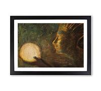 Friendship by Mikalojus Konstantinas Framed Print | A2 Black Framed Wall Art | Ready to Hang | Modern Nature Picture | Living Room Bedroom Lounge Office