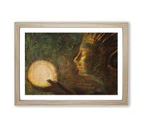 Friendship by Mikalojus Konstantinas Framed Print | A2 Oak Framed Wall Art | Ready to Hang | Modern Nature Picture | Living Room Bedroom Lounge Office