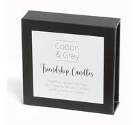 Friendship Candles. 12 x Twenty Minute Candles with a Ceramic Holder for Relaxation, Meditation, Mindfulness and Well-Being
