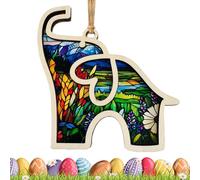 Friendship Elephant, Elephant Sorority Pendant Wood