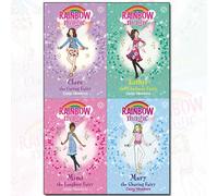 Friendship Fairies Vol (1-4) Rainbow Magic Collection 4 Books Bundle (Clare the Caring Fairy, Esther the Kindness Fairy, Mary the Sharing Fairy, Mimi the Laughter Fairy)