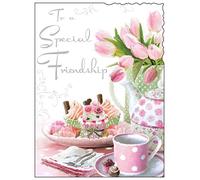 Friendship Flowers Birthday Card
