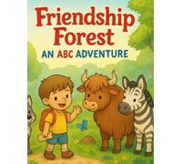 Friendship Forest: An ABC Adventure Coloring Book: Every letter is a new friend waiting to be found!