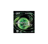 Friendship GEOSPIN TACKY TABLE TENNIS RUBBER (Red, 1.5mm)