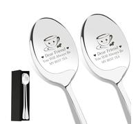 Friendship Gifts for Women Best Friend Easter Gifts for Friend Gifts for Friends Bestie BFF Bestfriend Coffee Tea Lovers Spoon with Gift Box Best Friend Birthday Gifts Thoughtful Gifts for Friends