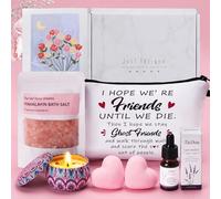 Friendship Gifts for Women, Birthday Pamper Gift for Women Best Friend, Personalised Friendgifts Self Care Package Birthday Hampers for Her, Relaxation Spa Bath Set Gift Ideas for Her Best Friend