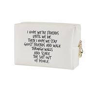 Friendship Gifts for Women: Birthday, Valentine's Day or Any Occasion - Makeup Bag, Funny Gag Gifts for Coworkers, Friends, Soul Sisters