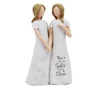 Friendship Gifts for Women Sculpted Hand-Painted Sister Birthday Gifts-You Are the Sister I Got to Choose-Waterproof Resin Funny Gifts for Friends sister birthday gifts funny gifts for friends you ar