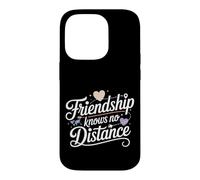 Friendship Knows No Distance Far Besties Friendship Case for iPhone 14 Pro