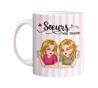 Friendship Mug, 330ml Breakfast Cups, Ceramic Mug, for Dorm Morning Afternoon Tea Brunch Kitchen Workplace Home Break Room Cafeteria