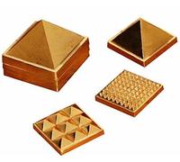 Frienemy Home Presents 91 Pyramids in Total, Wish Pyramid, Metal Pyramid, Vastu Pyramid, Set of Three Pyramid, Ashtdhatu Vastu Pyramid #Frienemy-2911