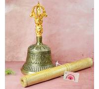 Frienemy Presents Brass Tibetan Singing Bell, Standard, Gold #Frienemy-100