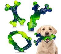 Frienhund 3-Pack Indestructible Dog Chew Toys for Aggressive Chewers